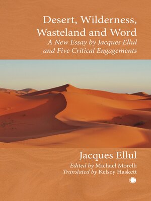 cover image of Desert, Wilderness, Wasteland, and Word